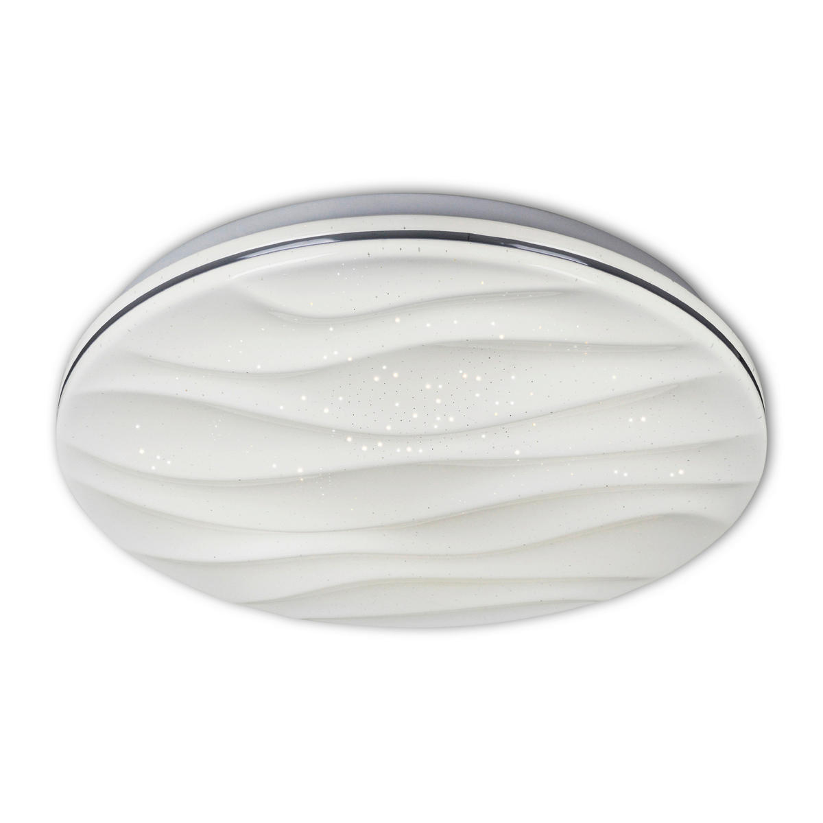 LED-DECKENLEUCHTE 38/6 cm    - Weiß, Basics, Kunststoff/Metall (38/6cm) - Näve