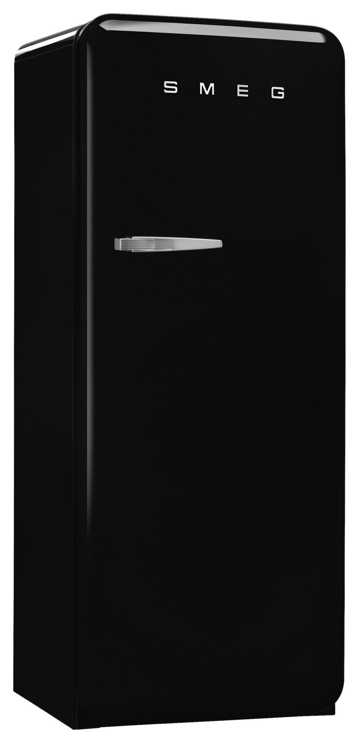 KÜHLSCHRANK 60/153/72,8 cm FAB28RBL5  - Schwarz, Basics, Glas/Metall (60/153/72,8cm) - SMEG