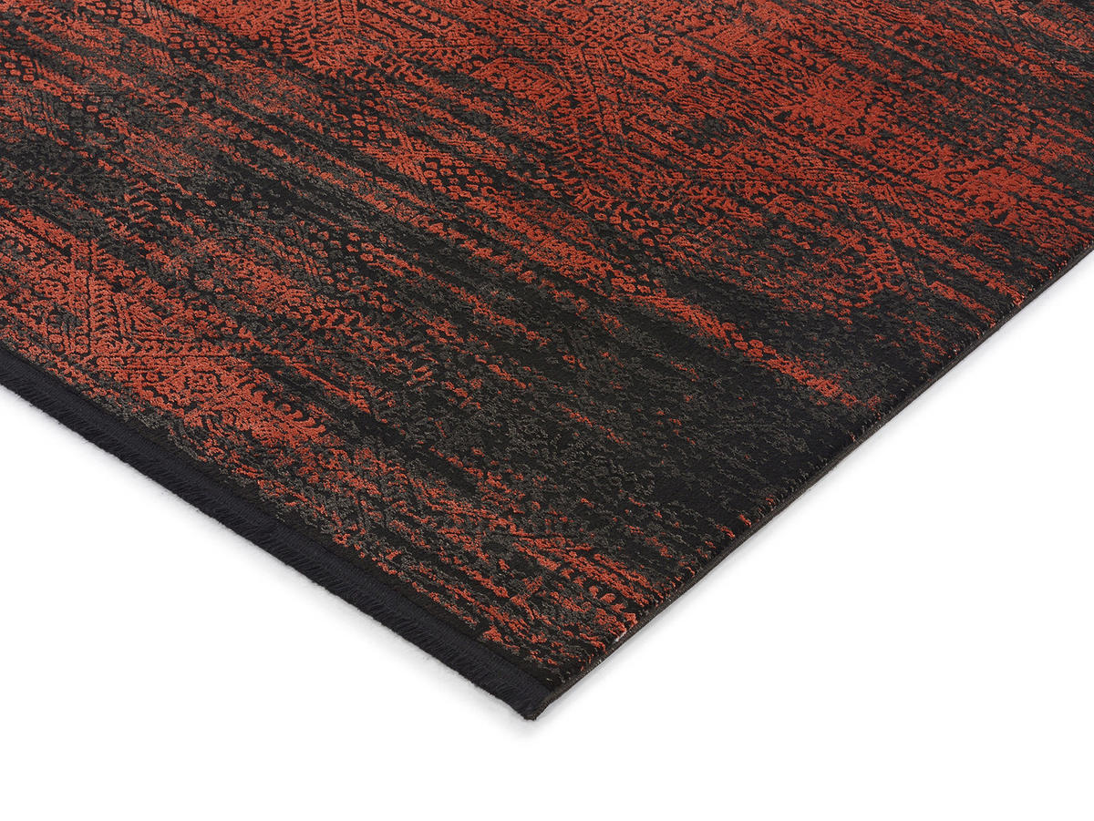 WEBTEPPICH  Wohnzimmer 116/170 cm Rio Kupferfarben rechteckig  - Kupferfarben, Design, Textil (116/170cm) - Dieter Knoll