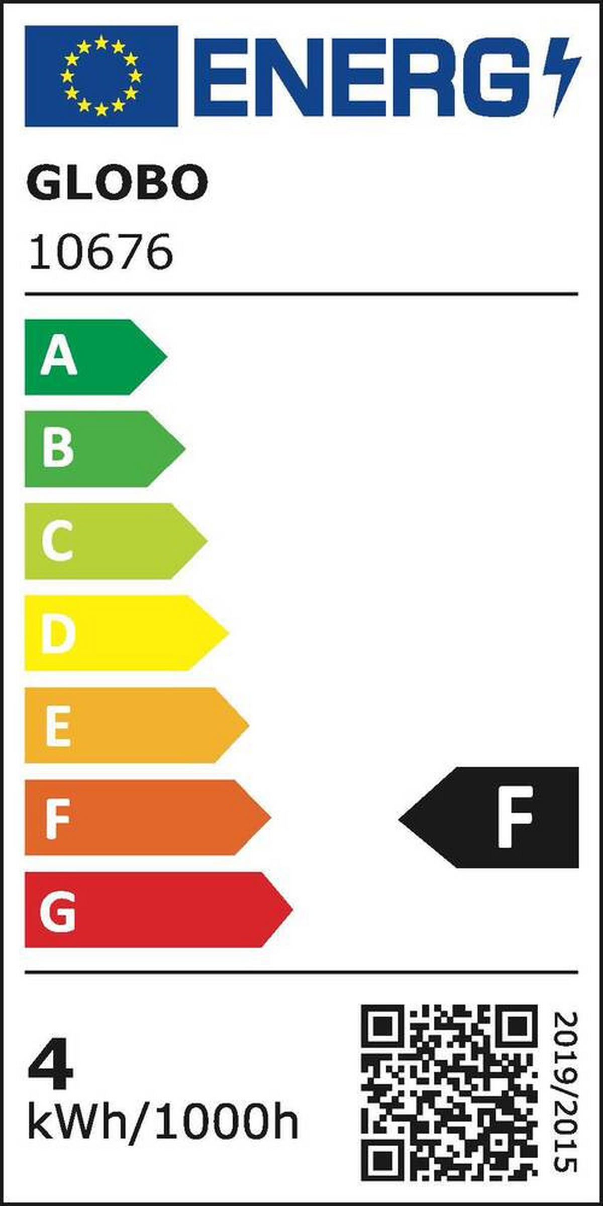 LED-DECKENLEUCHTE 3,5 W  62/30 cm    - Klar/Schwarz, Design, Glas/Metall (62/30cm) - Globo