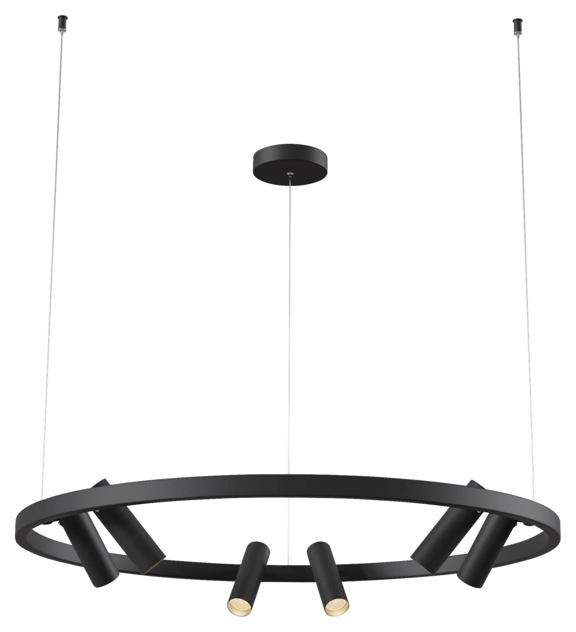 PENDELLEUCHTE  90/90/120 cm   - Schwarz, Trend, Metall (90/90/120cm) - MAYTONI