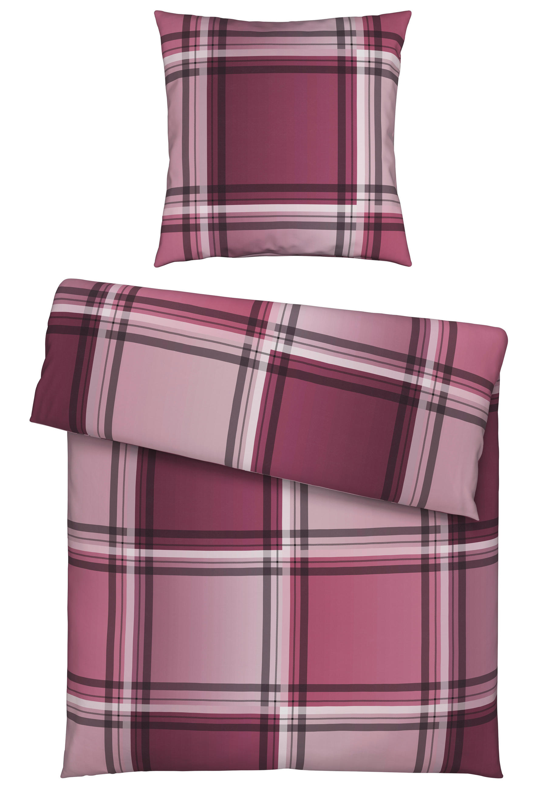 BETTWÄSCHE Winterblock Renforcé  - Mauve, KONVENTIONELL, Textil (155/220cm) - Novel