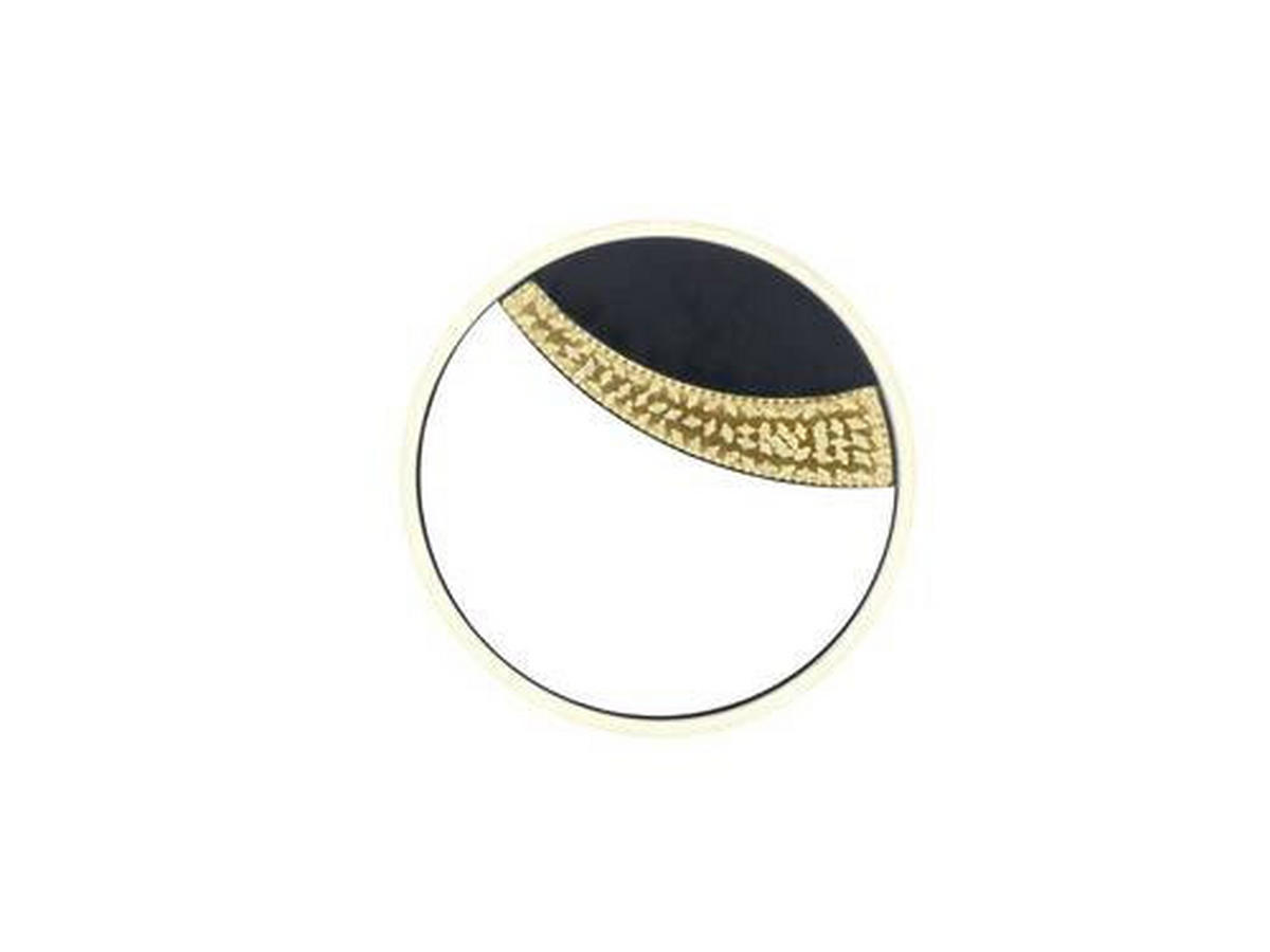 LED-DECKENLEUCHTE 11/40 cm   - Schwarz, Design, Metall (11/40cm) - Hell
