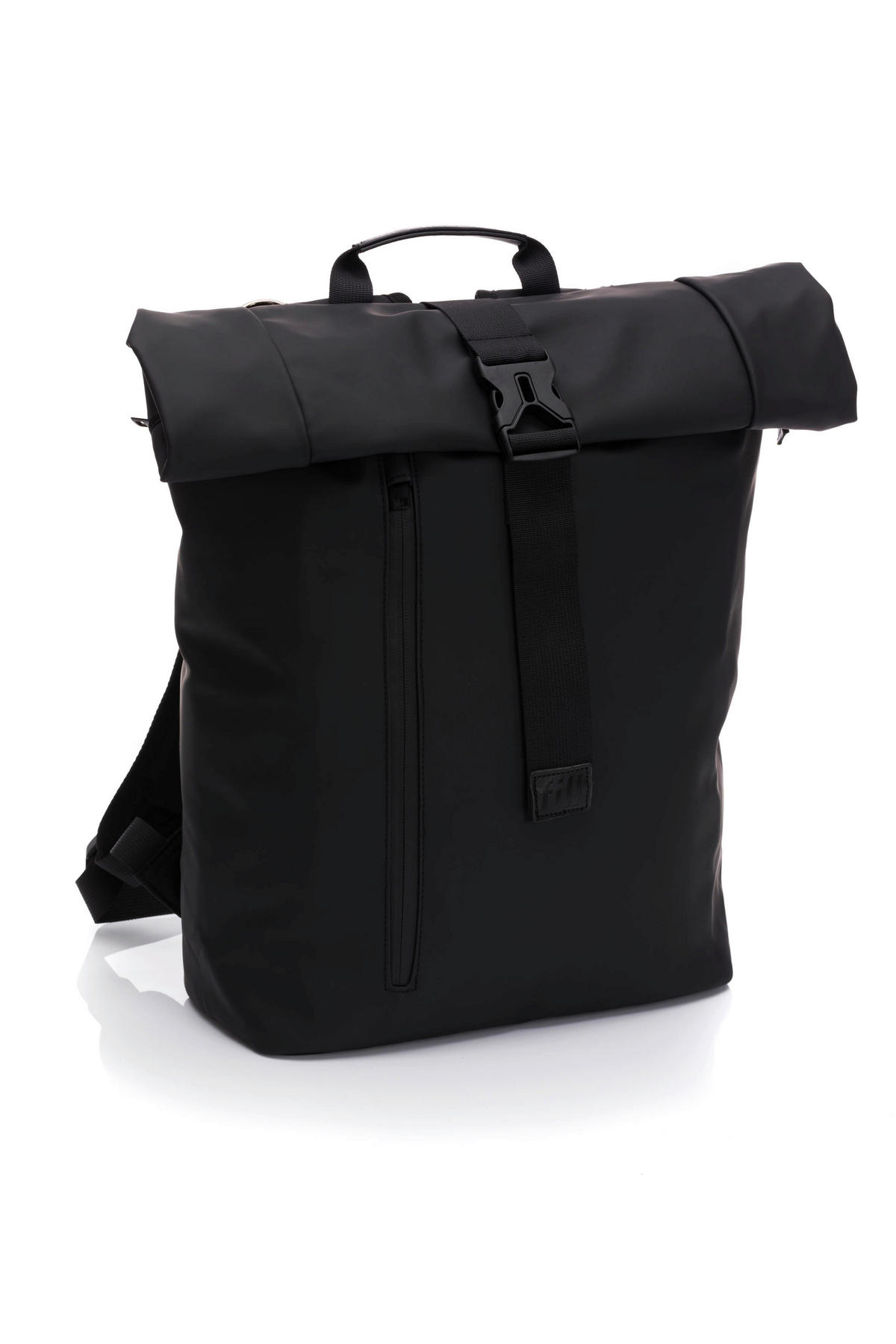 WICKELRUCKSACK Soft Touch  - Schwarz, Basics, Textil (60/38/15cm) - Jimmylee