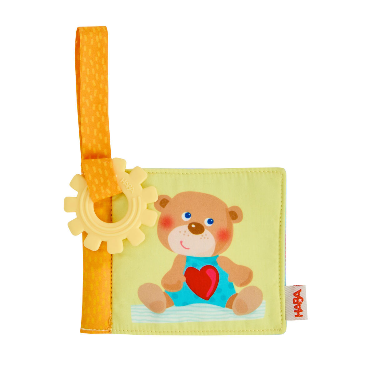 STOFFBUCH - Multicolor, Basics, Kunststoff/Textil (12,5/10,5/2,5cm) - Haba