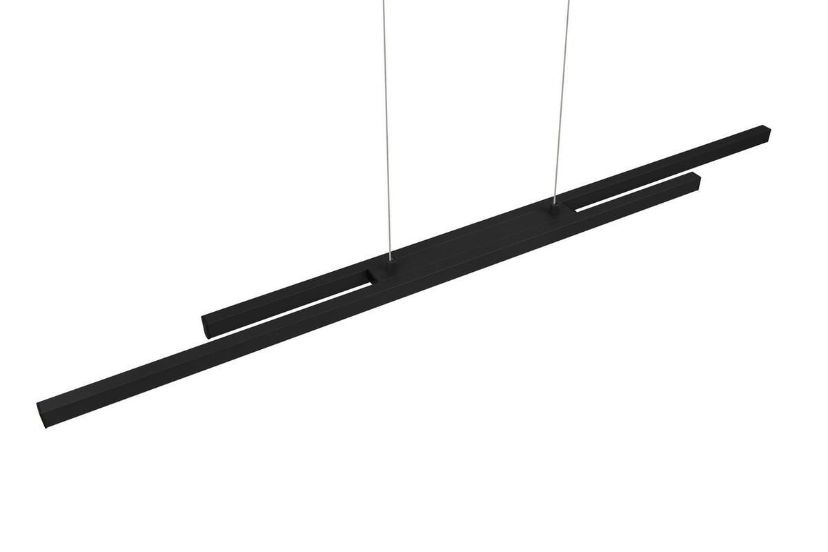 PENDUL LED - negru, Design, metal (110,0/150,0/8,5cm)