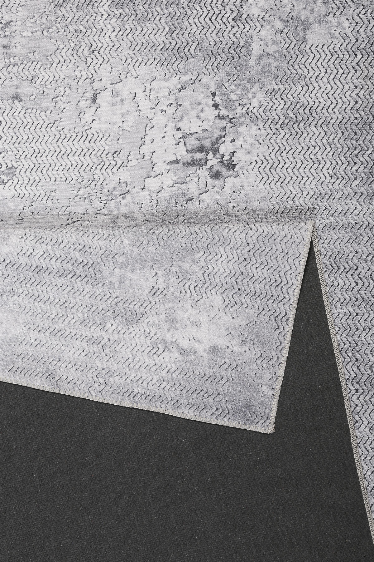 WEBTEPPICH 80/150 cm Radiate Grau  - Grau, Design, Textil (80/150cm) - Novel
