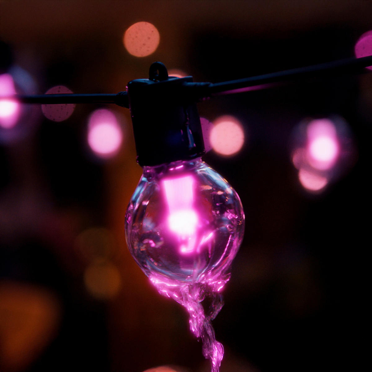 LICHTERKETTE  - Schwarz, Basics, Kunststoff (5,8/10,6/2100cm) - Philips HUE