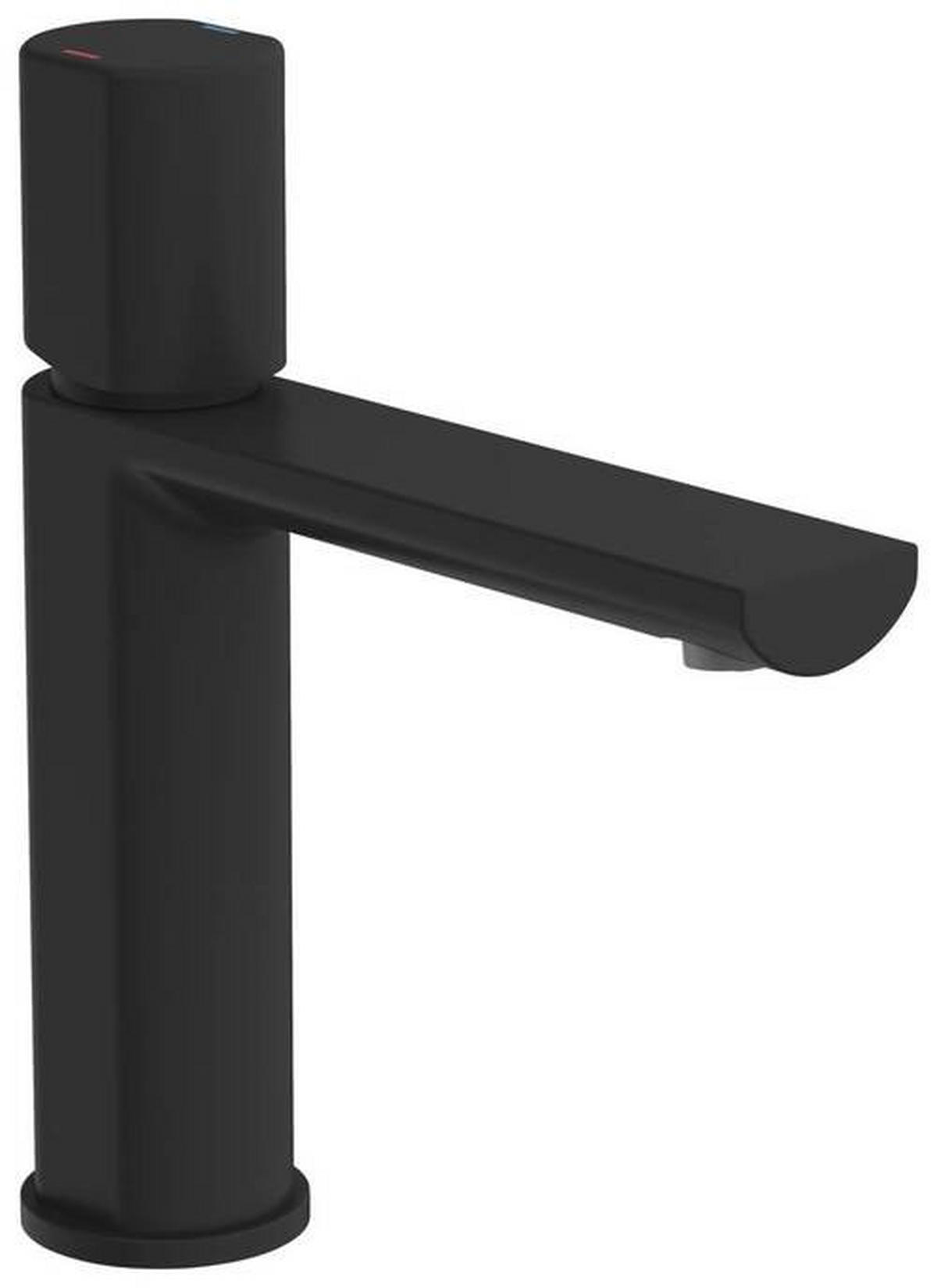 WASCHTISCHARMATUR 33616  - Schwarz, Basics, Metall (3,75/20/17,3cm) - Schütte