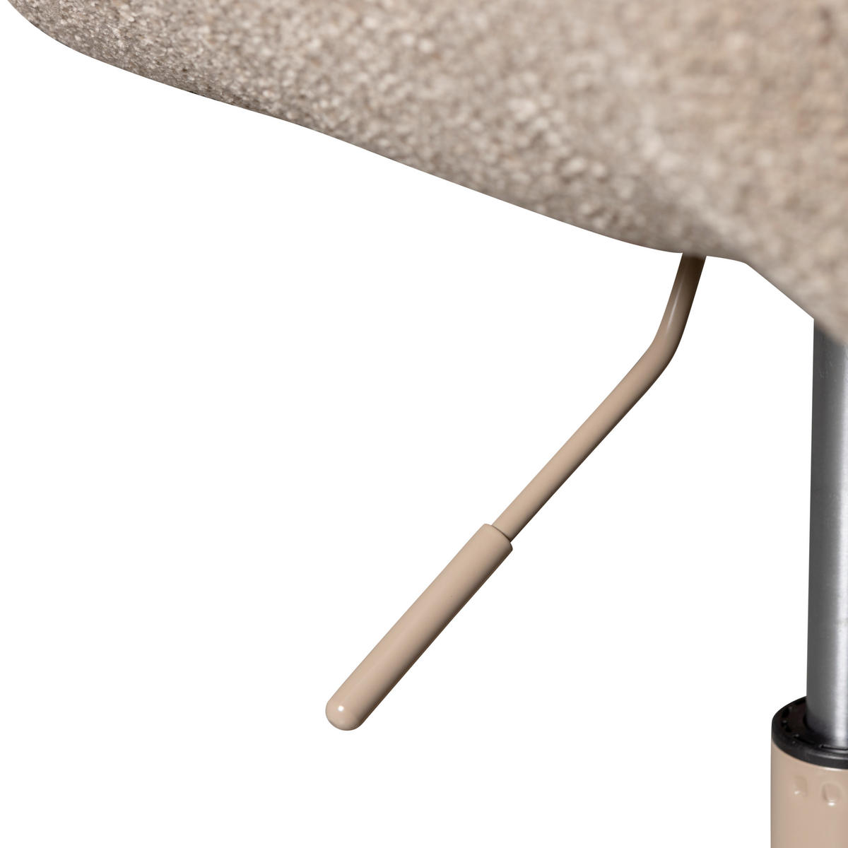 ARMLEHNSTUHL   Webstoff  - Sandfarben, MODERN, Textil/Metall (70/90/66cm) - Livetastic