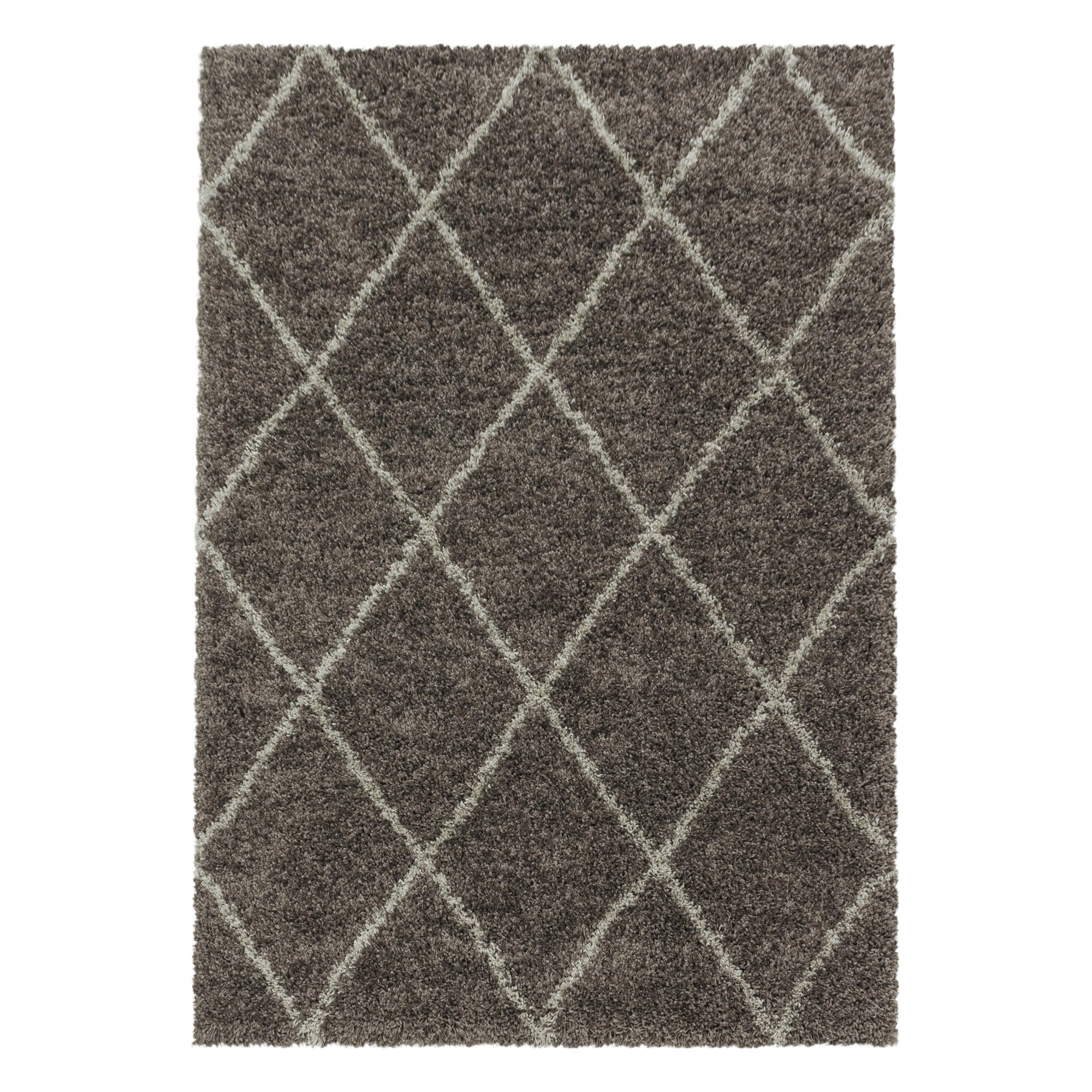 HOCHFLORTEPPICH 120/170 cm Alvor 3401 taupe Taupe  - Taupe, Basics, Textil (120/170cm) - Novel