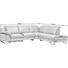 WOHNLANDSCHAFT in Leder Braun - Braun, Design, Leder/Metall (296/268cm) - Valdera WOHNLANDSCHAFT in Leder Braun - Braun, Design, Leder/Metall (296/268cm) - Valdera