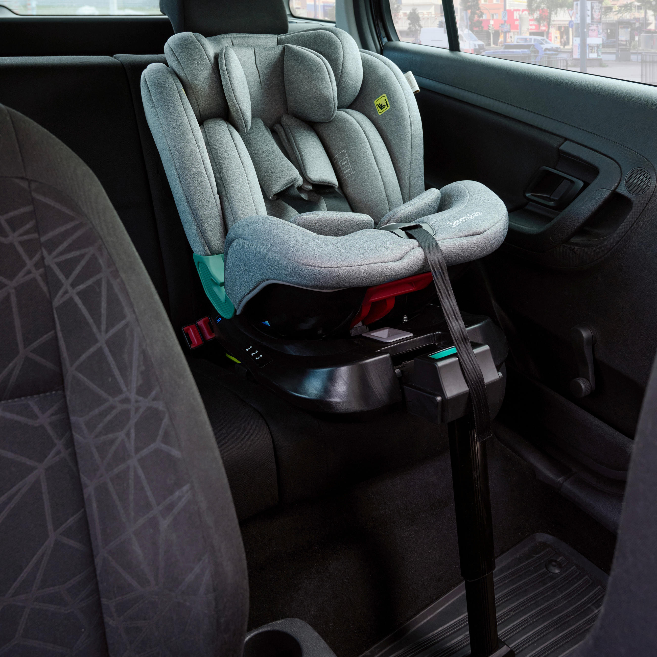 KINDERAUTOSITZ FREEWAY FIX   - Grau, Basics, Kunststoff/Textil (48/50/86cm) - Jimmylee