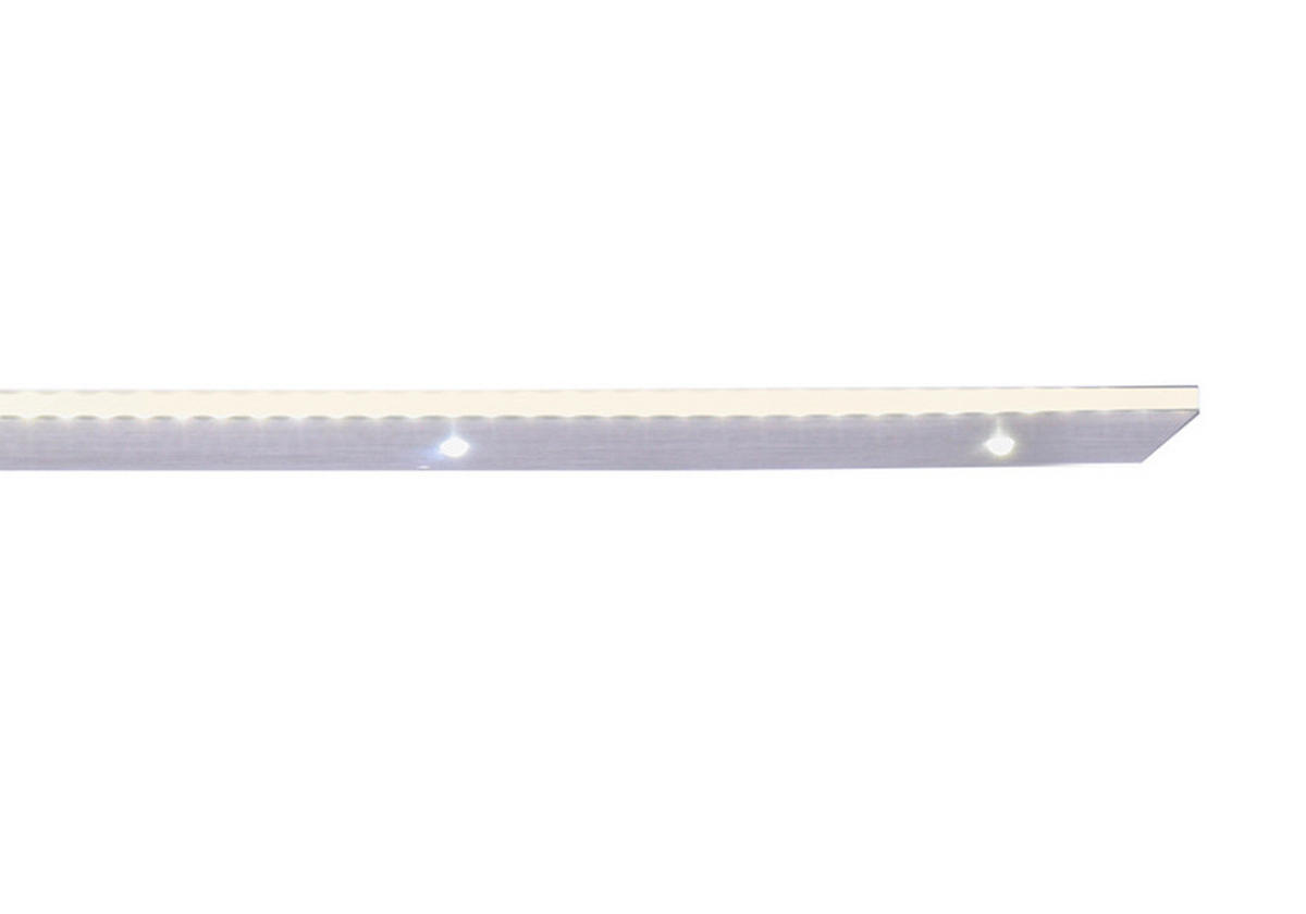LED-HÄNGELEUCHTE PURE-COSMO 140/8/200 cm   - Alufarben, Design, Kunststoff/Metall (140/8/200cm)