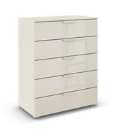 KOMMODE  in 80/100/43 cm  - Champagner, Design, Glas/Holzwerkstoff (80/100/43cm) - Carryhome
