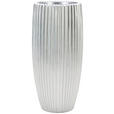 VASE 77 cm  - Silberfarben, Design, Kunststoff (36/77cm) - Ambia Home