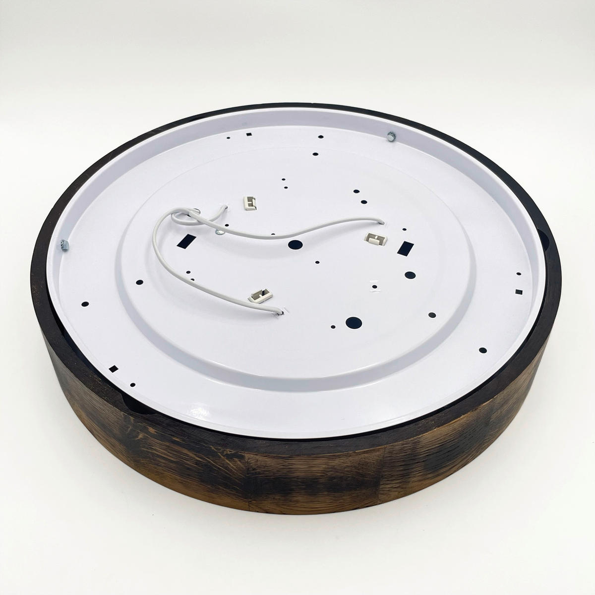 DECKENLEUCHTE Eveline 47/8 cm  - Alteiche, Design, Holz (47/8cm)