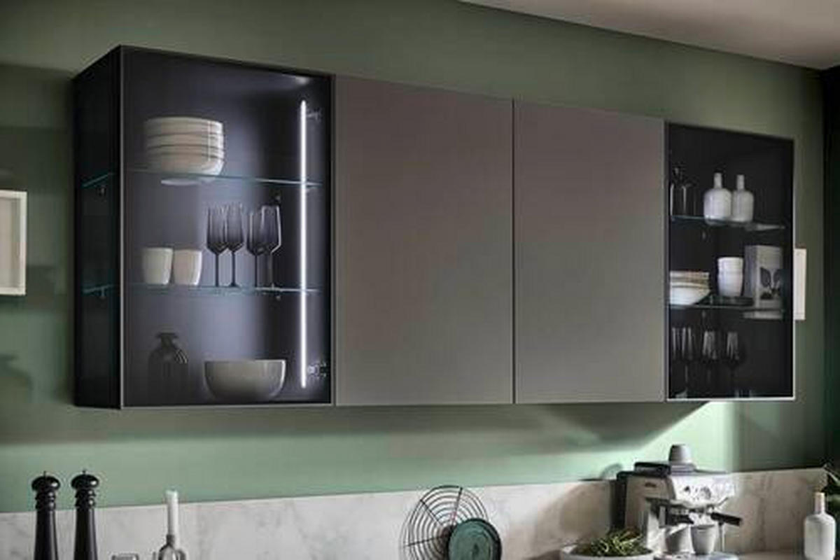 PLÁNOVATEĽNÁ KUCHYŇA - grafitová, Design, kompozitné drevo - Dieter Knoll