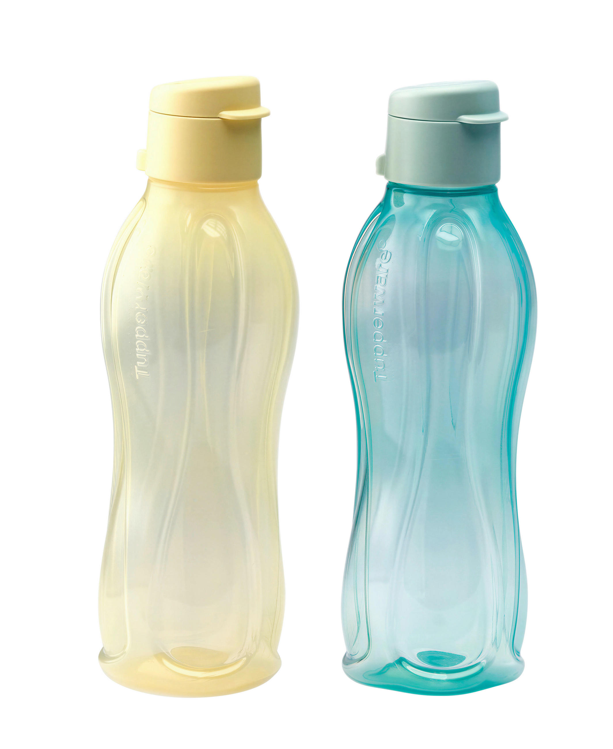 TRINKFLASCHE 0,5 l Tupperware Hydration Various  - Hellgelb/Graugrün, Basics, Kunststoff (0,5l) - Fackelmann