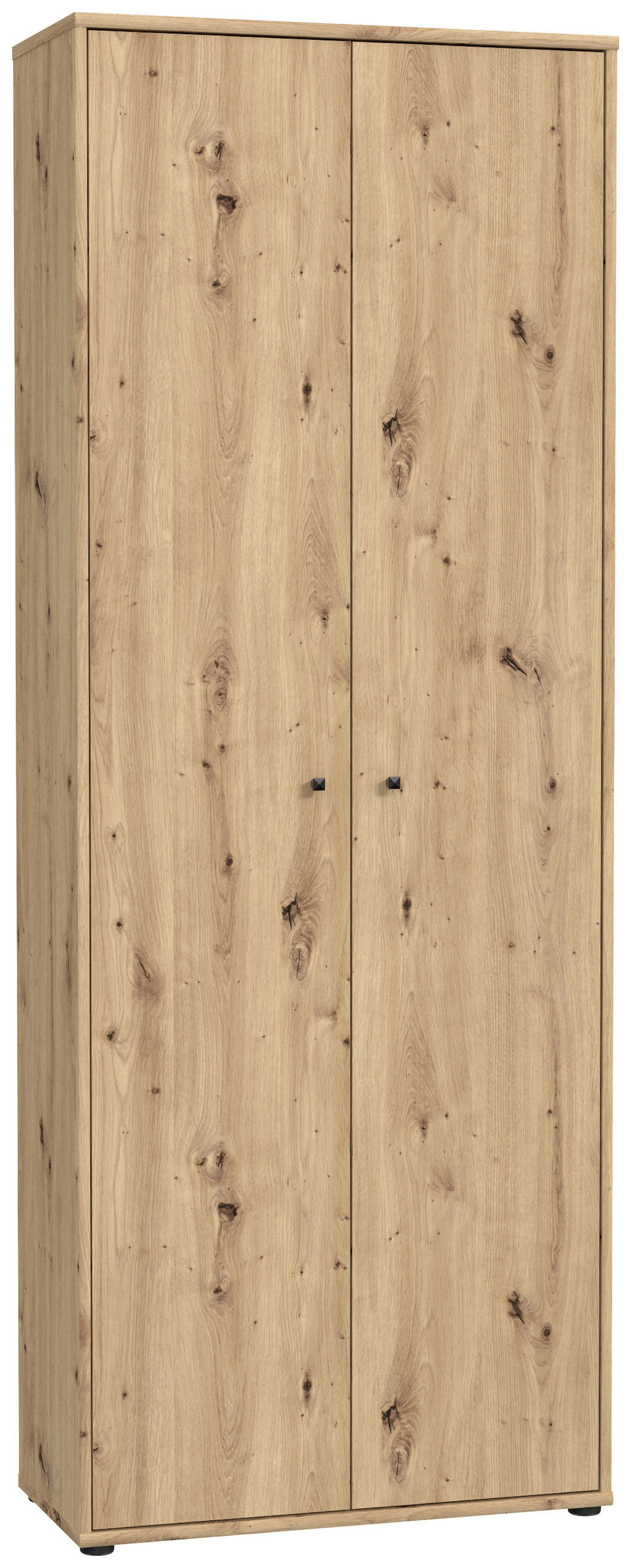 DREHTÜRENSCHRANK in Eiche Artisan  - Eiche Artisan, Design, Holzwerkstoff (73,7/197,5/34,8cm)