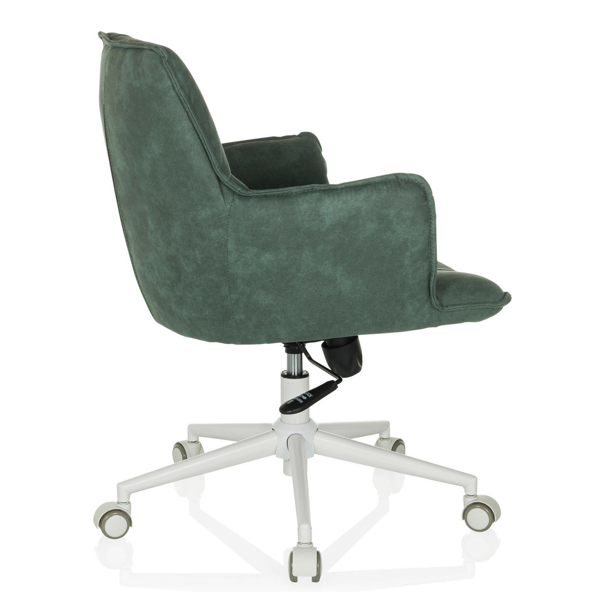 DREHSTUHL Mintgrau  - Mintgrau/Weiß, MODERN, Kunststoff/Textil (54/85/70cm) - MID.YOU