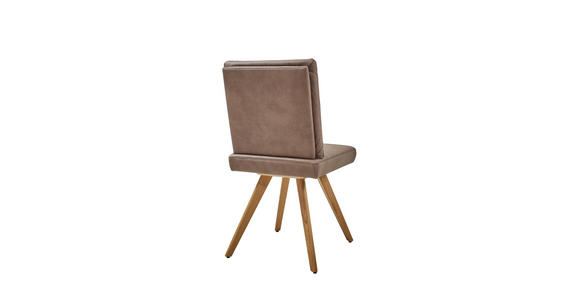 STUHL in Holz, Textil Eichefarben, Hellbraun - Hellbraun/Eichefarben, Design, Holz/Textil (46/94/58cm) - Dieter Knoll