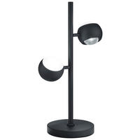 STOLNÍ LED LAMPA, senzorový stmívač, 26.5/16/50 cm - černá, Design, kov (26.5/16/50cm) - Musterring