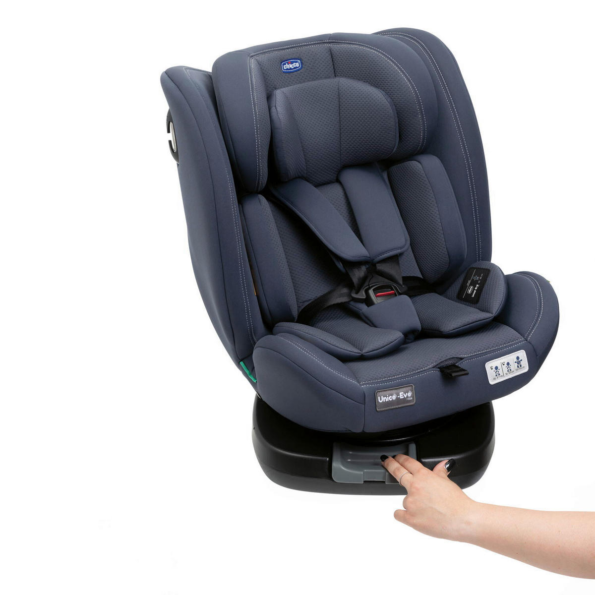 KINDERAUTOSITZ UNICO EVO I-S I  - Blaugrau, Basics (46/54/69/44cm) - Chicco