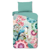 BETTWÄSCHE HIP Satin 140/200 cm  - Hellrosa/Multicolor, Design, Textil (140/200cm)