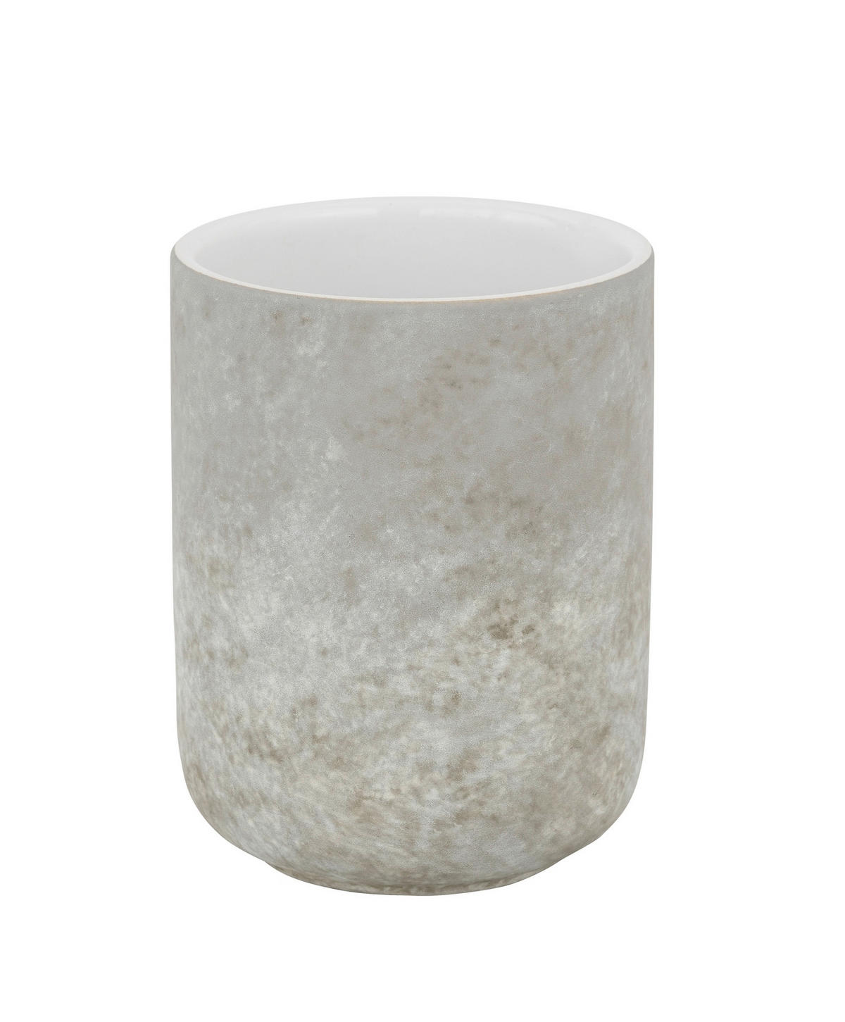 ZAHNPUTZBECHER LONDA  - Hellgrau/Grau, KONVENTIONELL, Keramik (8/10,5/8cm) - Schöner Wohnen