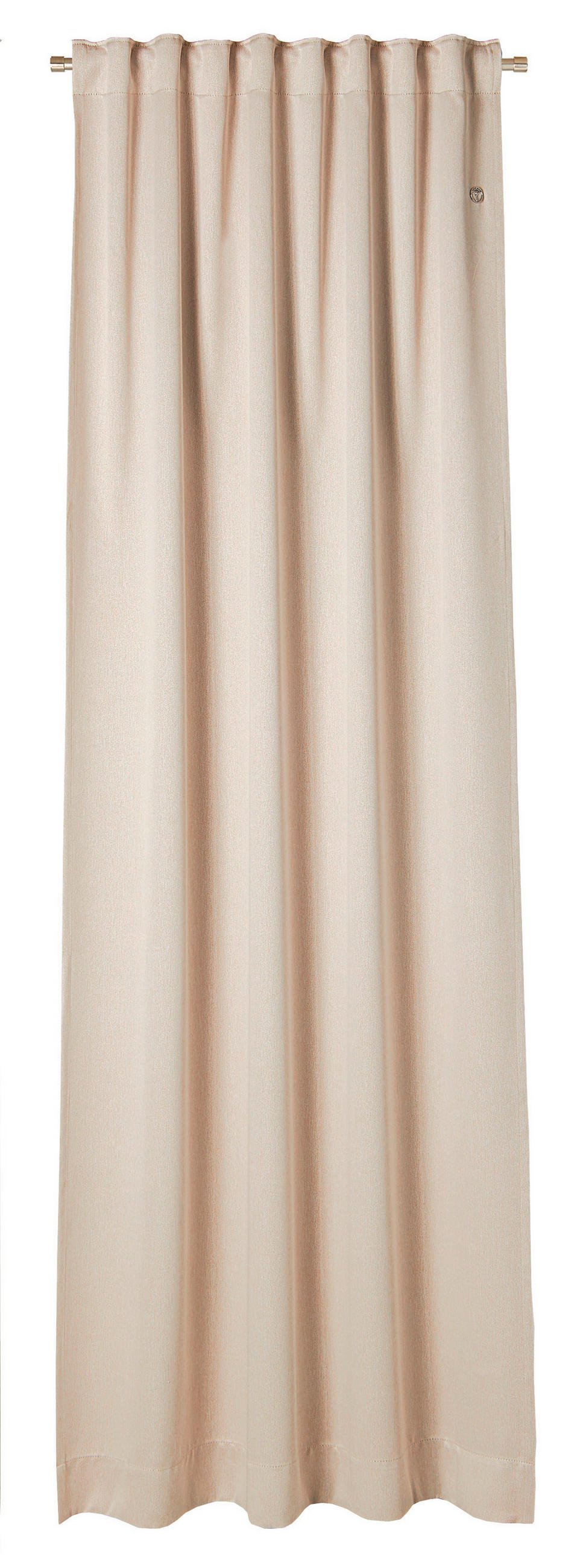 HOTOVÝ ZÁVES, zatemnenie, 130/250 cm - prírodná farba/béžová, Design, textil (130/250cm) - Joop!