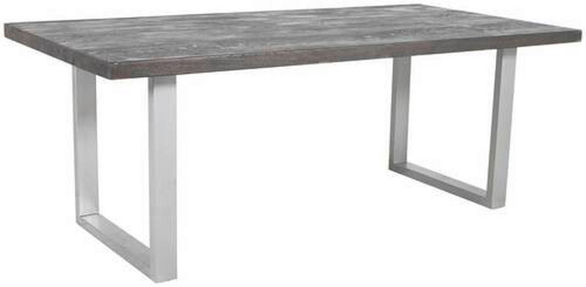 TISCHGESTELL in Metall 73/8/71,5 cm   - Silberfarben, MODERN, Metall (73/8/71,5cm) - Boxxx