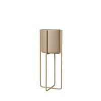 PFLANZENTOPF   - Cappuccino, Design, Metall (22/55cm) - Blomus