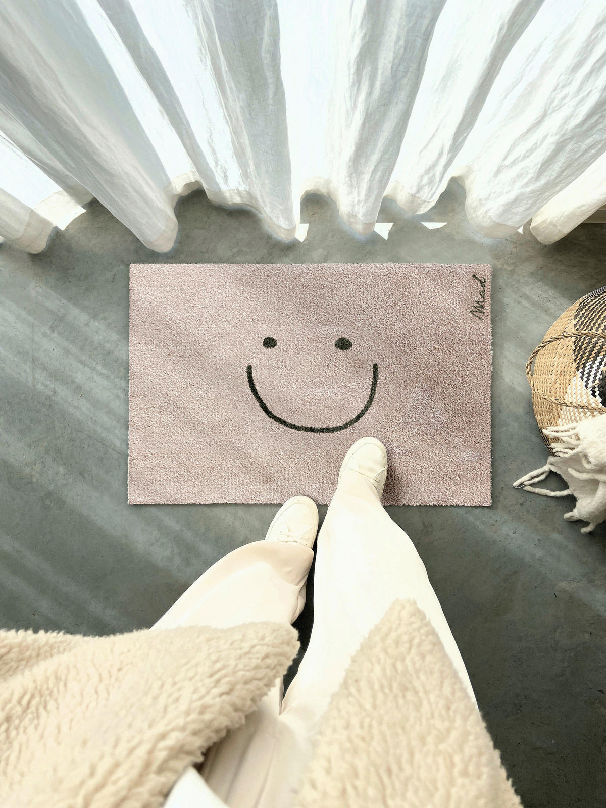 FUßMATTE  50/75 cm  Beige  - Beige, Trend, Kunststoff (50/75cm) - madaboutmats