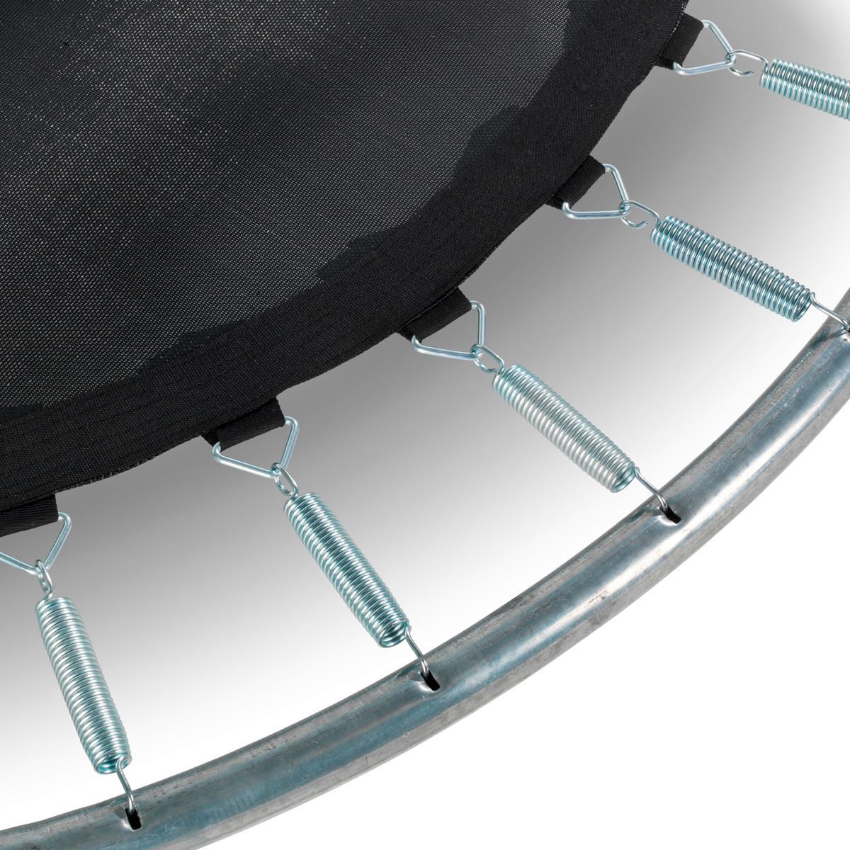 TRAMPOLIN 244/20 cm  - Schwarz, KONVENTIONELL, Kunststoff/Metall (244/20cm) - EXIT Toys