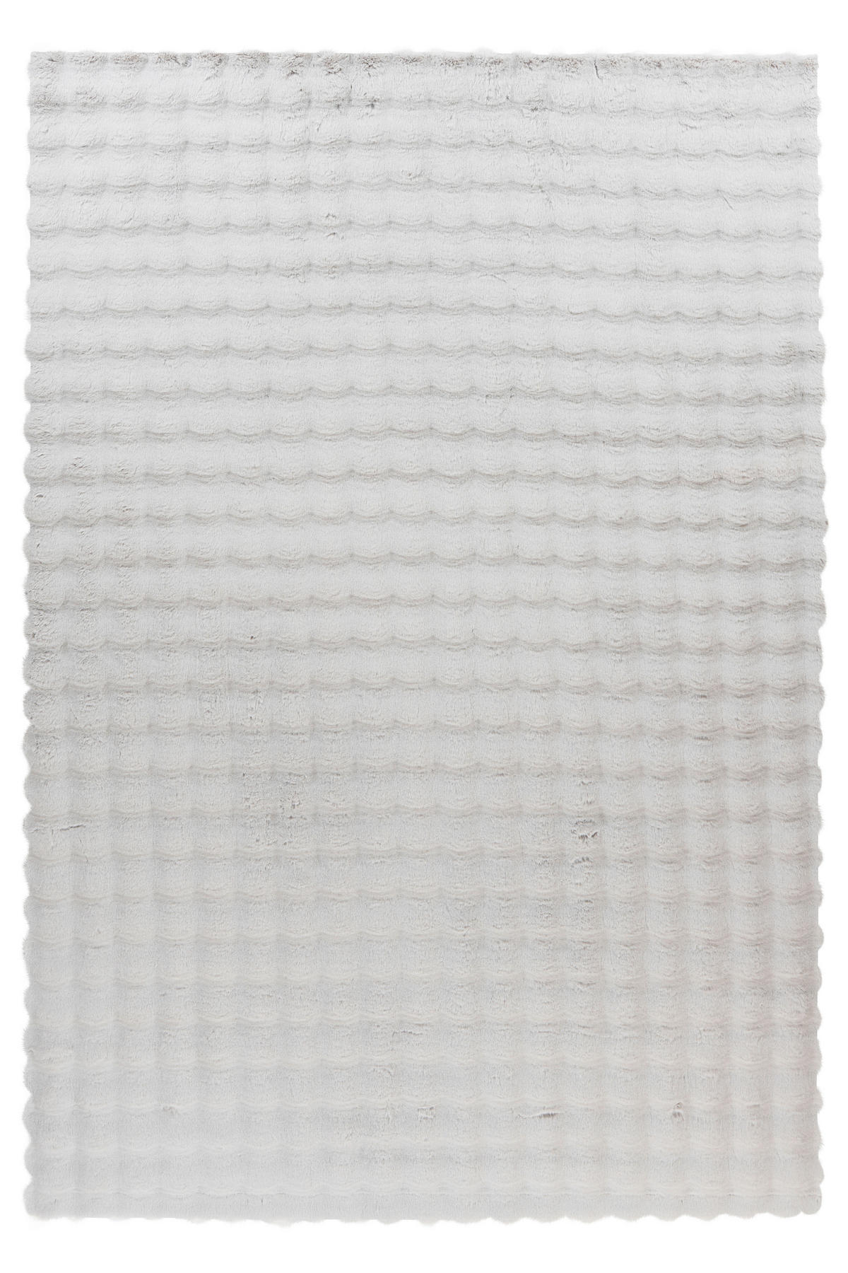 HOSSZÚ SZÁLÚ SZŐNYEG   - ezüst, Basics, műanyag/textil (80/150/3,5cm)
