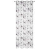 ÖSENSCHAL Bagna blickdicht 140/255 cm   - Silberfarben, Basics, Textil (140/255cm) - Ambiente