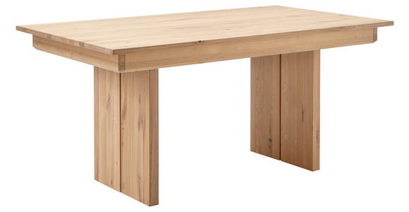 ESSTISCH in Holz 180/95/76 cm - Eichefarben, Natur, Holz (180/95/76cm) - Linea Natura