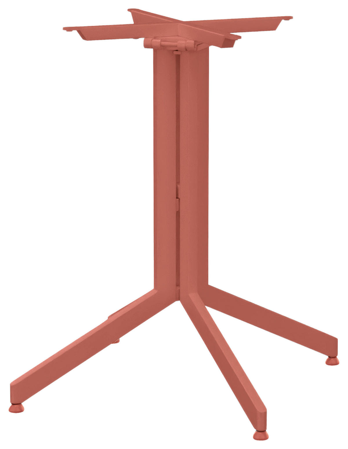 TISCHGESTELL 52/52/73 cm Metall  - Terracotta, Design, Metall (52/52/73cm) - Stern