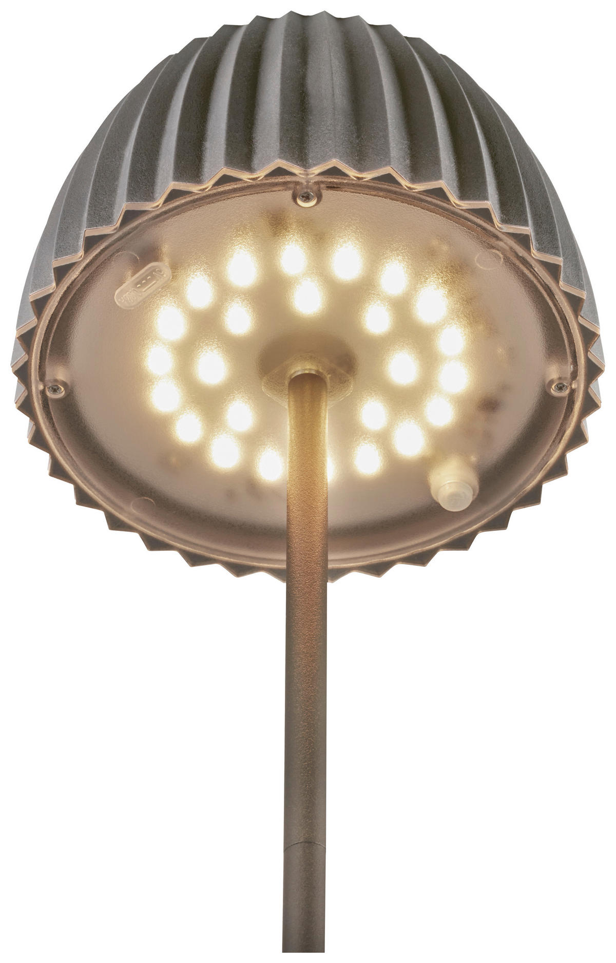 AKKU-TISCHLEUCHTE 14,5/36,5 cm  - Schwarz, Basics, Kunststoff/Metall (14,5/36,5cm)