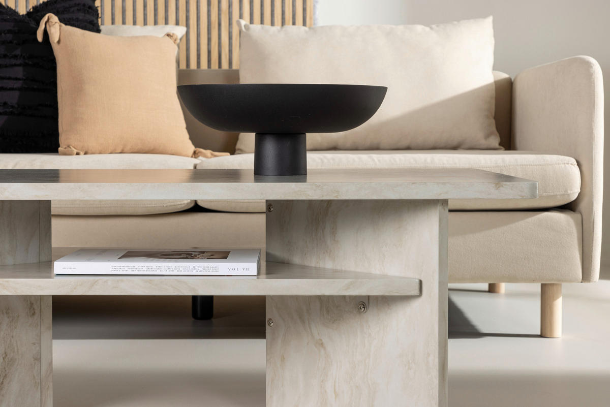 SOFFBORD i trämaterial 120/60/42 cm  - beige, Design, trämaterial (120/60/42cm) - Livetastic