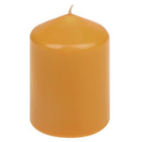 STUMPENKERZE  - Honig, Basics, Paraffin (6,7/10,0cm) - Steinhart
