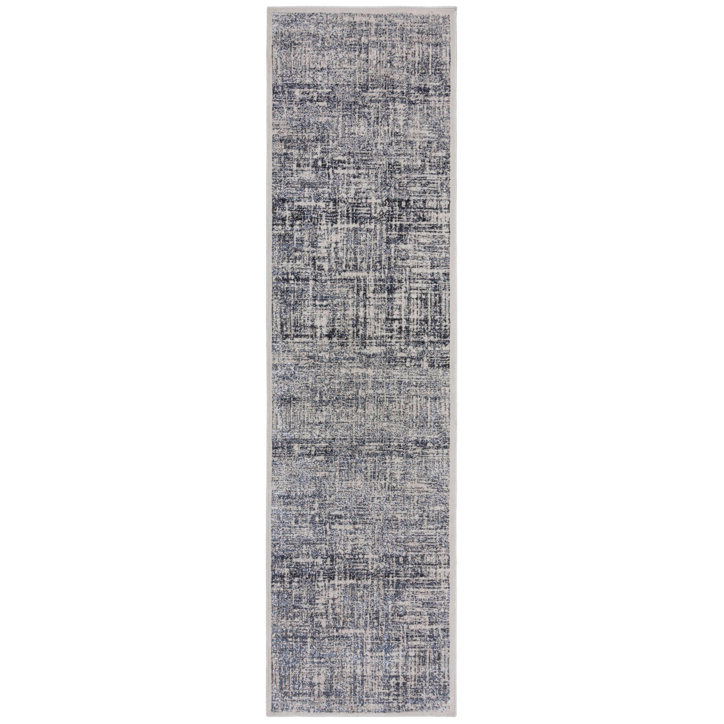 LÄUFER 80/300 cm Eris  - Blau, Basics, Textil (80/300cm) - Xora