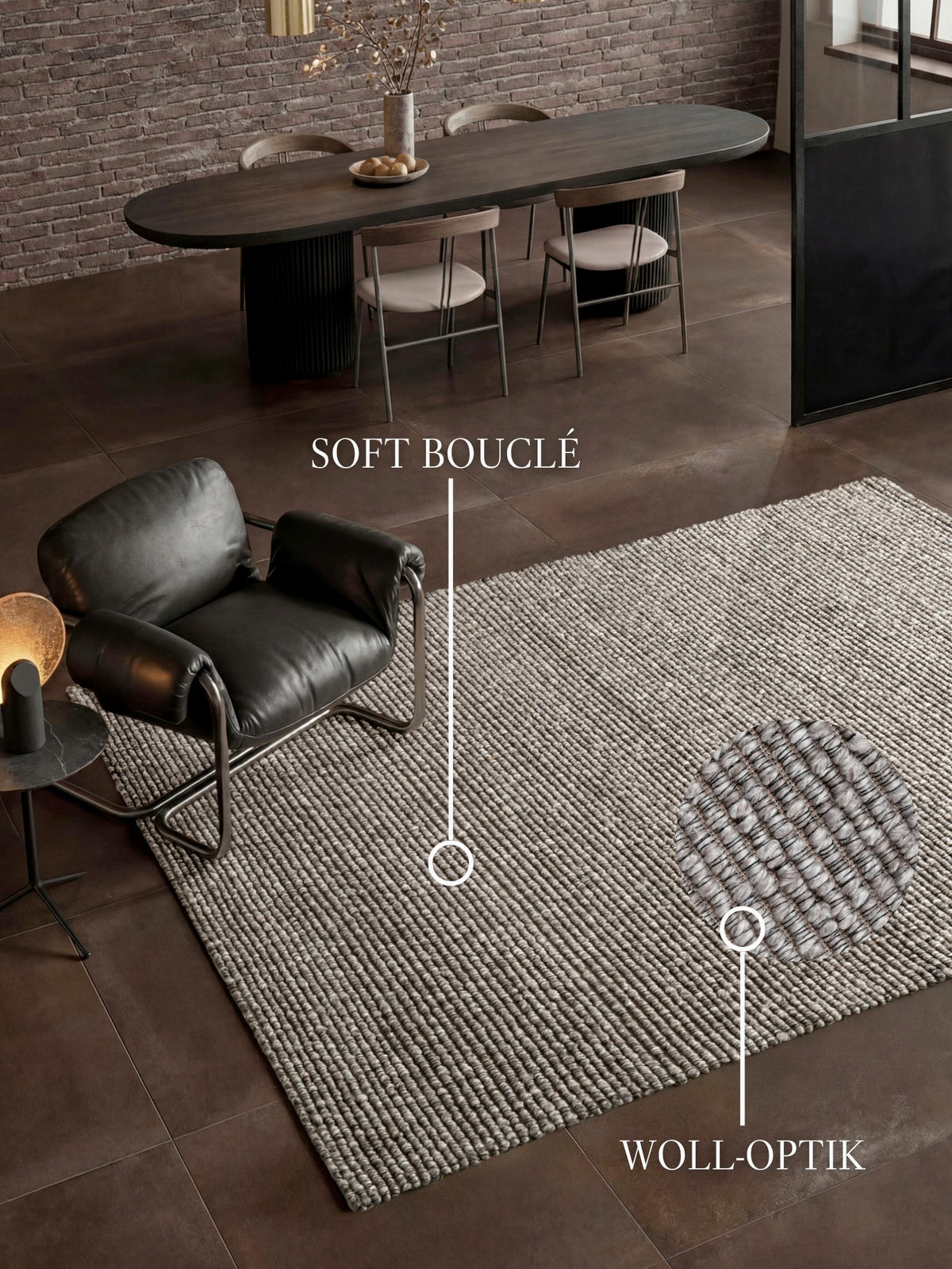 HANDWEBTEPPICH Wohnzimmer 120/170 cm Kollektion 1852 Wilma Multicolor, Hellgrau rechteckig  - Multicolor/Hellgrau, Basics, Textil (120/170cm) - Villeroy & Boch