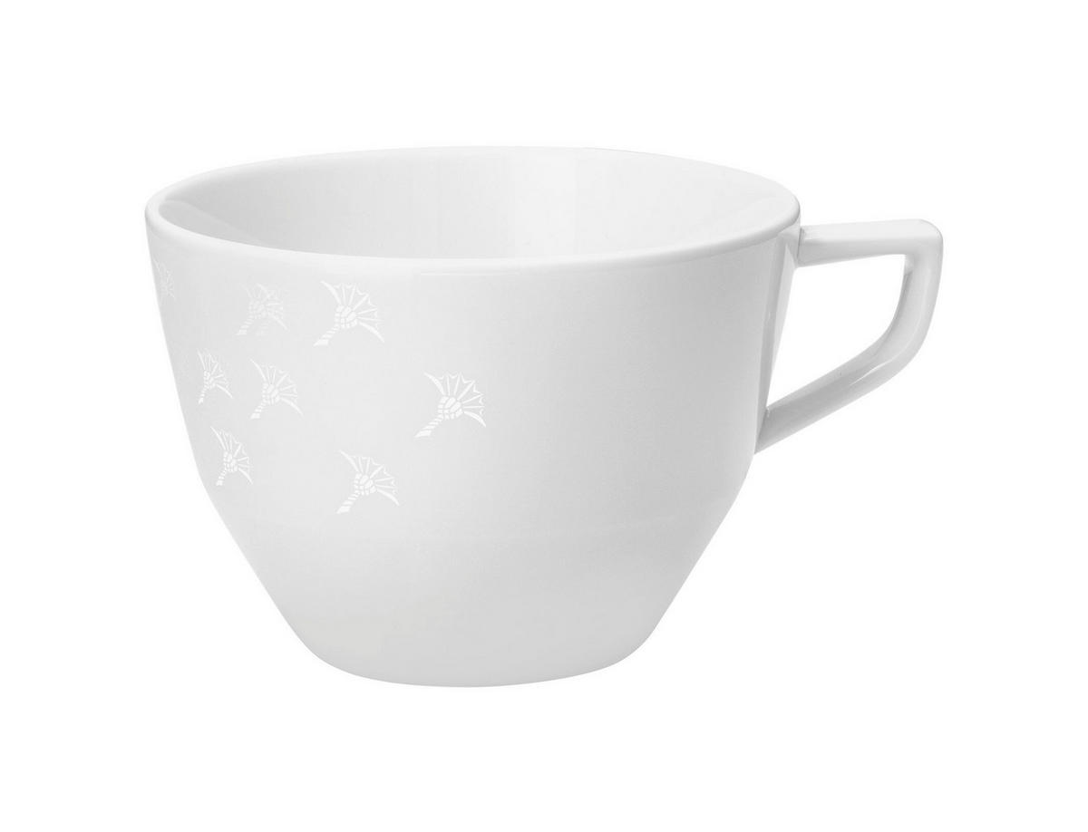 TASSENSET Faded Cornflower 2-teilig  - Weiß, Design, Keramik (9,3/6,5cm) - Joop!