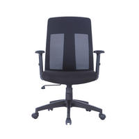 DREHSTUHL Schwarz  - Schwarz, Design, Kunststoff/Textil (64/106/61cm) - MID.YOU