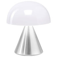 AKKU-TISCHLEUCHTE 7/8,3/7 cm   - Alufarben, Design, Kunststoff/Metall (7/8,3/7cm)