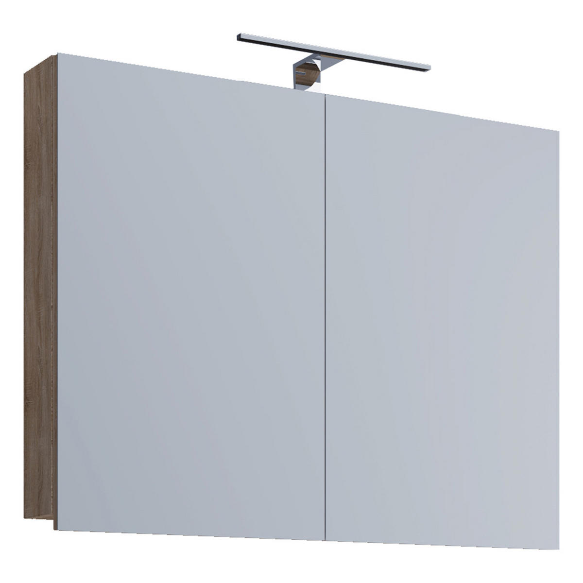 SPIEGELSCHRANK 80/59,2/12 cm  - Sonoma Eiche, Modern, Glas/Holzwerkstoff (80/59,2/12cm) - MID.YOU