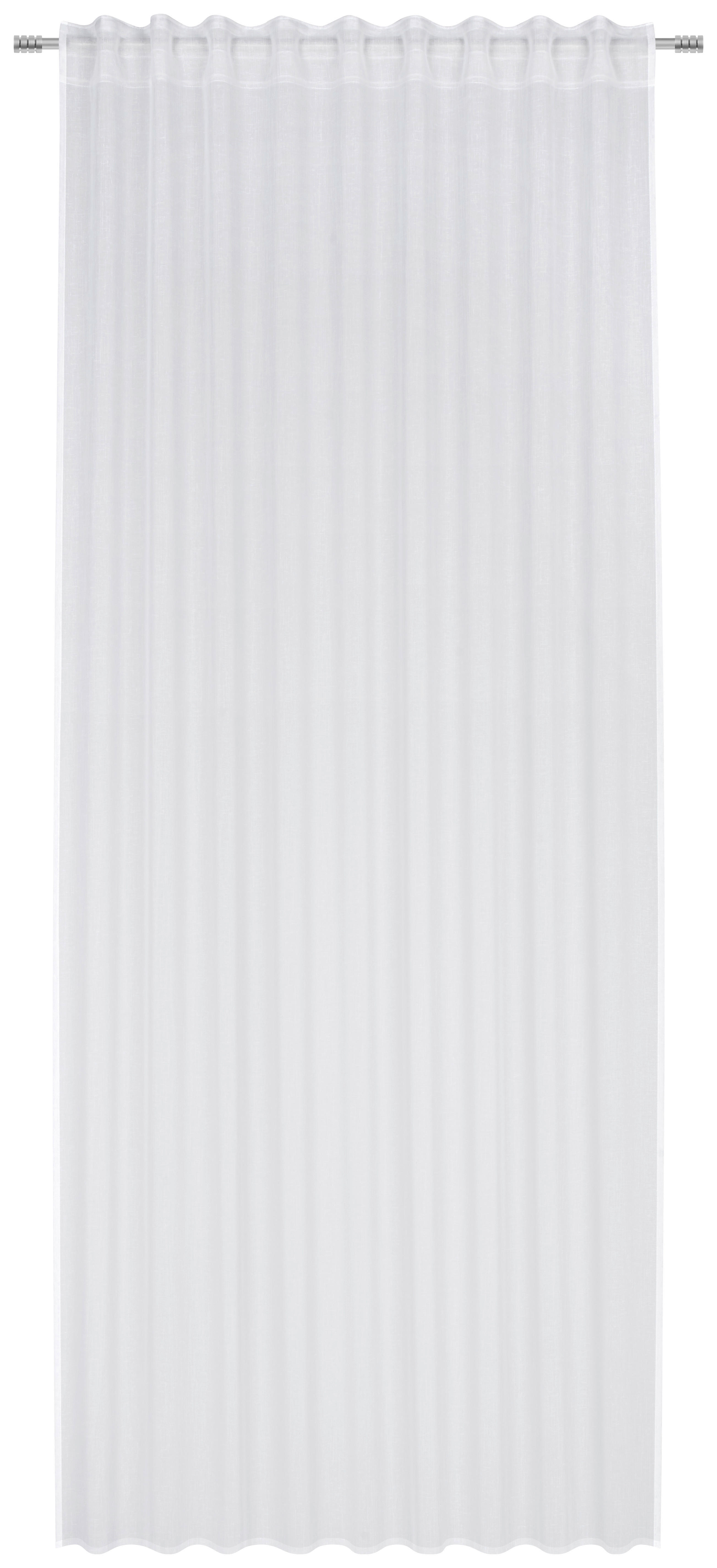 FERTIGSTORE halbtransparent  - weiss, Basics, Textil (140/300cm) - Esposa