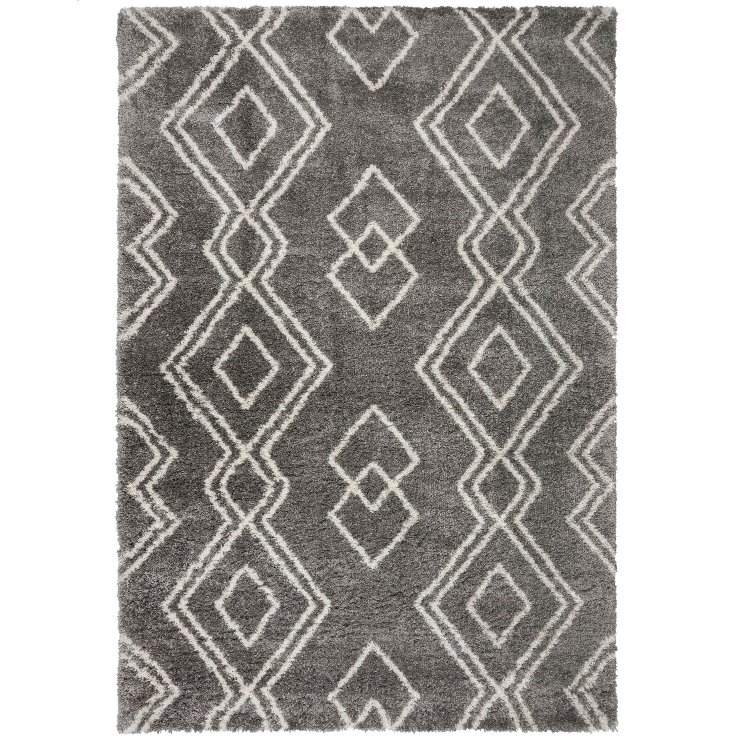 HOCHFLORTEPPICH 200/290 cm Atlas Grau  - Grau, KONVENTIONELL, Textil (200/290cm)